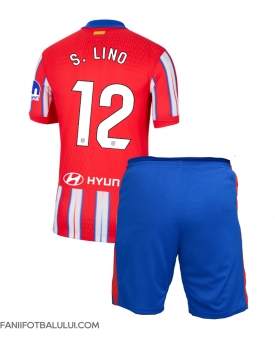 Atletico Madrid Samuel Lino #12 Echipament de Fotbal Replică 2024-25 Copii Acasa (+ Șorturi)